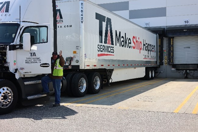 TA Services Warehousing, Make. Ship. Happen. Truck